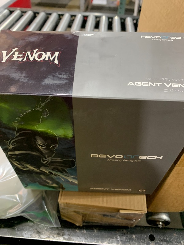 Photo 1 of Kaiyodo Revoltech NR061 Amazing Yamaguchi Agent Venom Total Height Approx. 6.7 inches (170 mm), Non-Scale, PVC, ABS, POM, Pre-Painted Action Figure, Resale