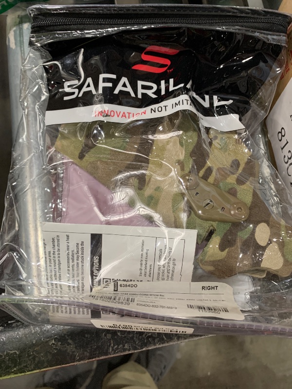 Photo 1 of Safariland SL 6354DO for G17 QLS 19 MUL CAM RH