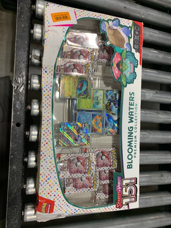 Photo 1 of Pokemon TCG: Blooming Waters 151 Premium Collection - 12 Packs, Promos (POSSIBLY FAKE)