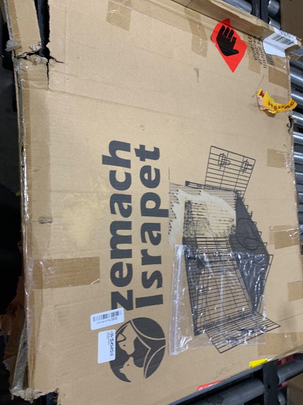 Photo 1 of PARTS ARE MISSING UNKNOWN WHAT PARTS -------------------------LURIVA Steel Tube Heavy Large Dog Crate with Mat Base, 55" L x 32" H Dog Crates for Medium Large Dogs, Big Dog Cage, Dog Kennel, Puppy Dog Playpen with Top, Pet Cage, Indoor, Black2