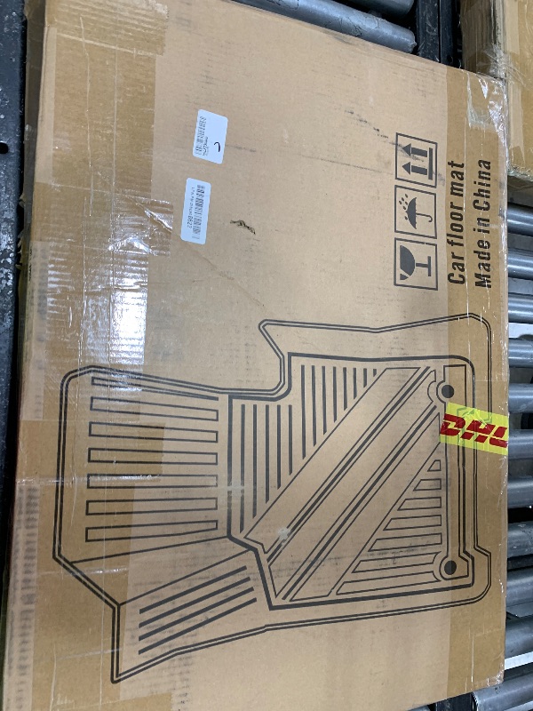 Photo 1 of Yonugli All Weather TPE Floor Mat 2 Rows for 2022-2025 Nissan Frontier Crew Cab Accessories (Floor Mats 2 Rows)
