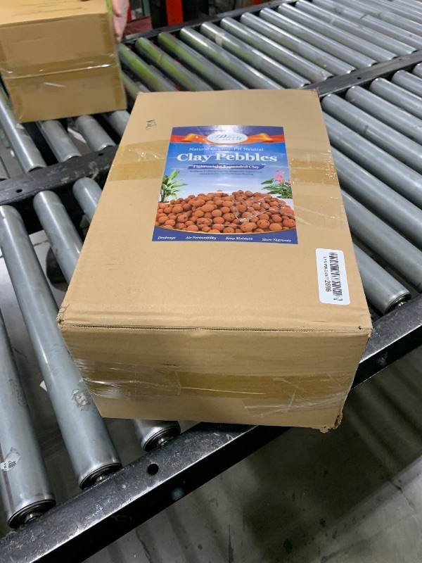Photo 1 of Riare 16 LBS Organic Expanded Clay Pebbles - 4mm-16mm Natural Leca Balls Lightweight Hydroponic Clay Pebbles Aggregate for Indoor Plants, Hydroponic Growing, Plants Drainage, Aquaponics