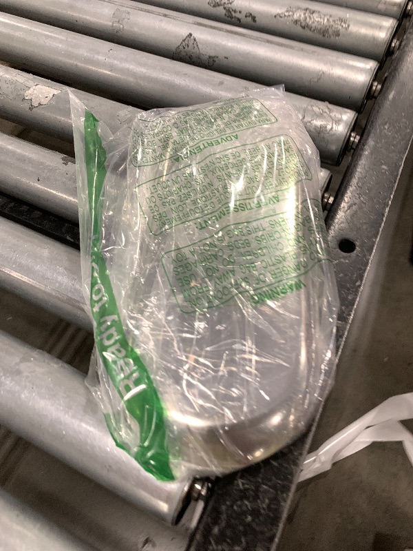 Photo 1 of 12 inches - Set of 2 - Stainless Steel Decorative Tray, Jewelry Dish Cosmetics Organizer Bathroom Clutter Serving Platter Small Storage Tray, Oval, Silver