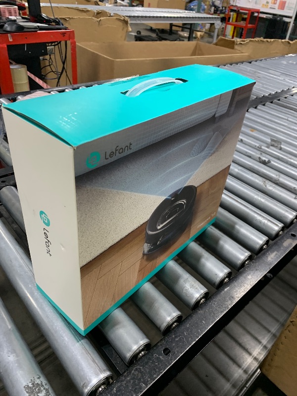 Photo 1 of Lefant LiDAR Robot Vacuum and Mop, 450ml Visible Dustbin, Upgraded 190° PSD Obstacle Avoidance, Customized Cleaning, Multi-Floor Mapping, 150 Mins Runtime, WiFi/Alexa/APP, Pet Hair & Carpets, M330 Pro