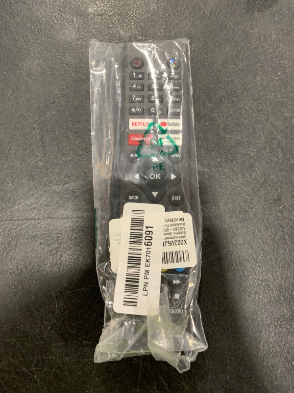 Photo 1 of Replacement Sceptre Remote Control for Sceptre Smart Android TV 8142026670099K A322BV-SRC A515CV-UMC Without Google Assistant Function