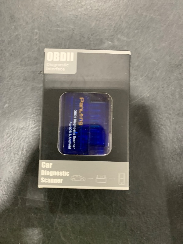 Photo 1 of Panlong OBD2 Scanner Bluetooth for iPhone iOS Android OBDII Car Diagnostic Scan Tool Engine Fault Code Reader