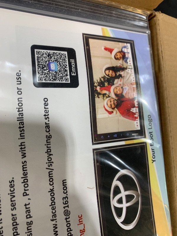 Photo 1 of Upgrade Wireless Double Din Car Stereo with Carplay, Android Auto, Bluetooth, 4-Channel RCA, High Power, 2 Subwoofer Ports, 7" HD Capacitive Touchscreen Car Radio, Backup Camera, Audio Receiver