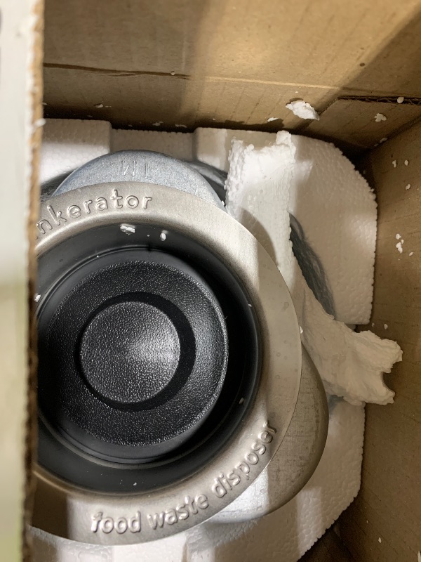 Photo 1 of InSinkErator Badger 5 Garbage Disposal with Power Cord, Standard Series 1/2 HP Continuous Feed Food Waste Disposer, Badger 5 W/C, No Size, Black/Gray