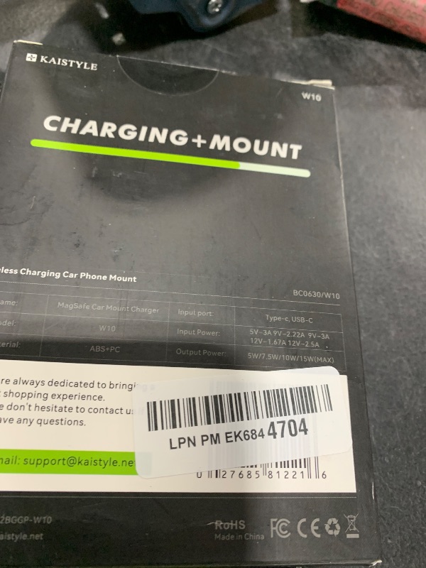 Photo 1 of Kaistyle for MagSafe Car Mount Charger?Stronger Magnets? iPhone Magnetic Wireless Car Charger?Dashboard+Vent? for Magsafe Charger Cell Phone Car Mount for iPhone 16 Pro Max 15 14 13 12 MagSafe Cases
