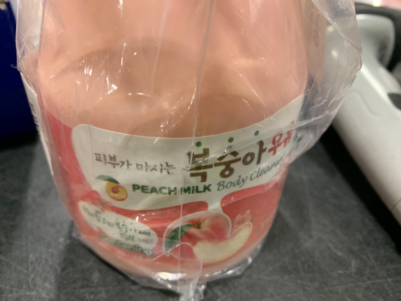 Photo 1 of 8803348049982
WELCOS KWAILNARA Peach Milk Body Wash – Korean Body Wash with Peach Extract for Clear and Bright Skin 560 g / 19.75 oz.