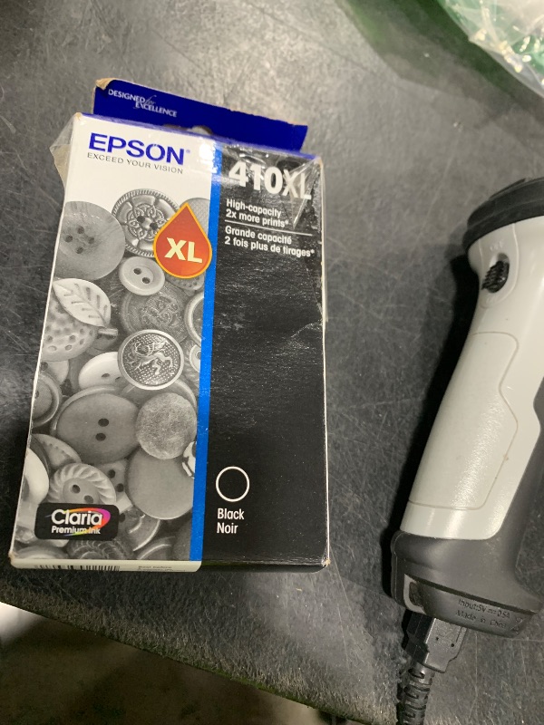 Photo 1 of EPSON 410 Claria Premium Ink High Capacity (T410XL020) Works with Expression Premium XP-530, XP-630, XP-640, XP-7100, XP-830