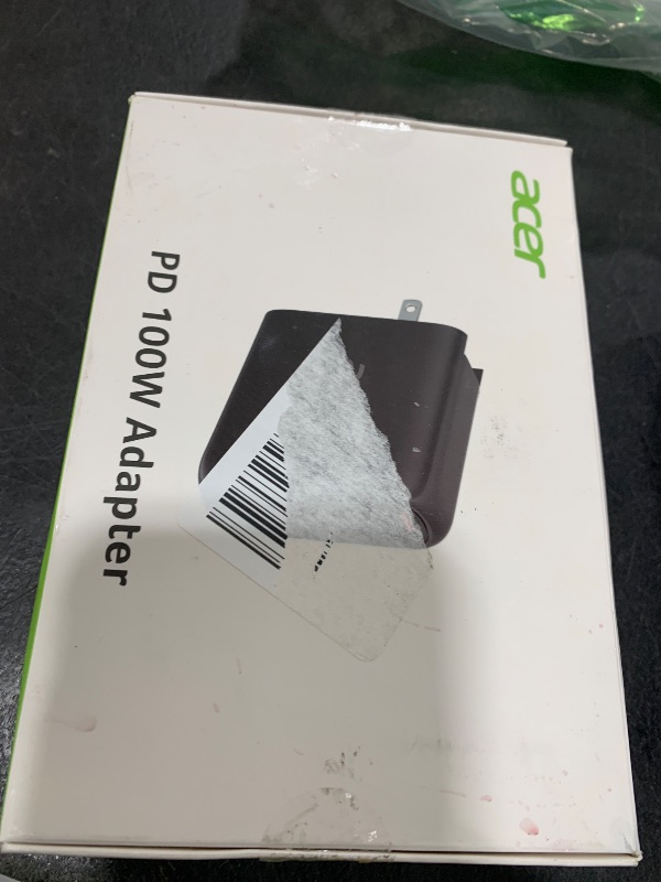 Photo 1 of Acer 100W USB C Charger Block, 4-Port Fast GaN ? Desktop Charger with Power Extension Cable, Compatible with MacBook Pro/Air, iPhone 16 Series, Galaxy S24, iPad Pro, Acer Laptop, Nitro 5, etc