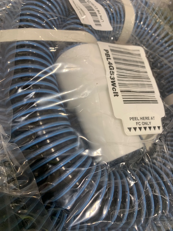 Photo 1 of ANTOBLE 1 1/2" Swimming Pool Filter Hose Above Ground Pool Pump Hose Replacement Kit (6 Feet, 2 Hoses+4 Clamps+2 Adapters+2 Tapes)