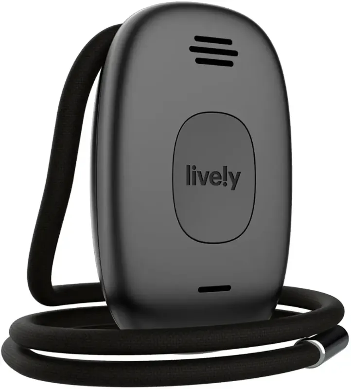 Photo 1 of Lively® - Lively Mobile2 All-in-One Medical Alert - Black
