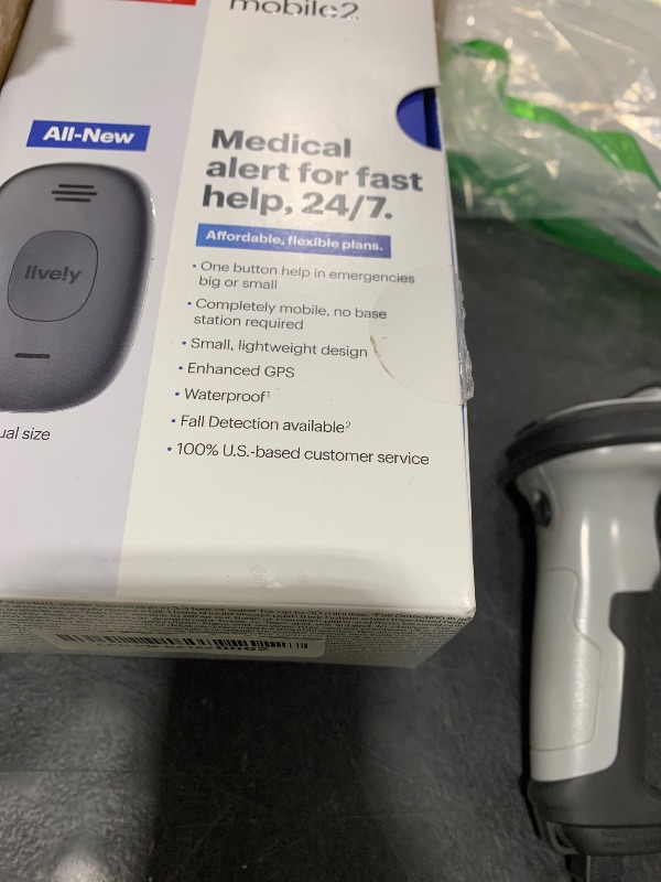 Photo 1 of Lively® - Lively Mobile2 All-in-One Medical Alert - Black
