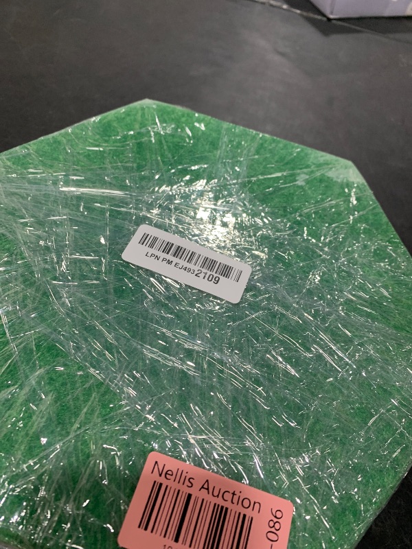 Photo 1 of Ekkogo Acoustic Panels 12-Pack Soundproof Wall Panels 12"X10.4"X0.4" Sound Panels High Density Sound Dampening Panels - [Dark Green Hexagon]