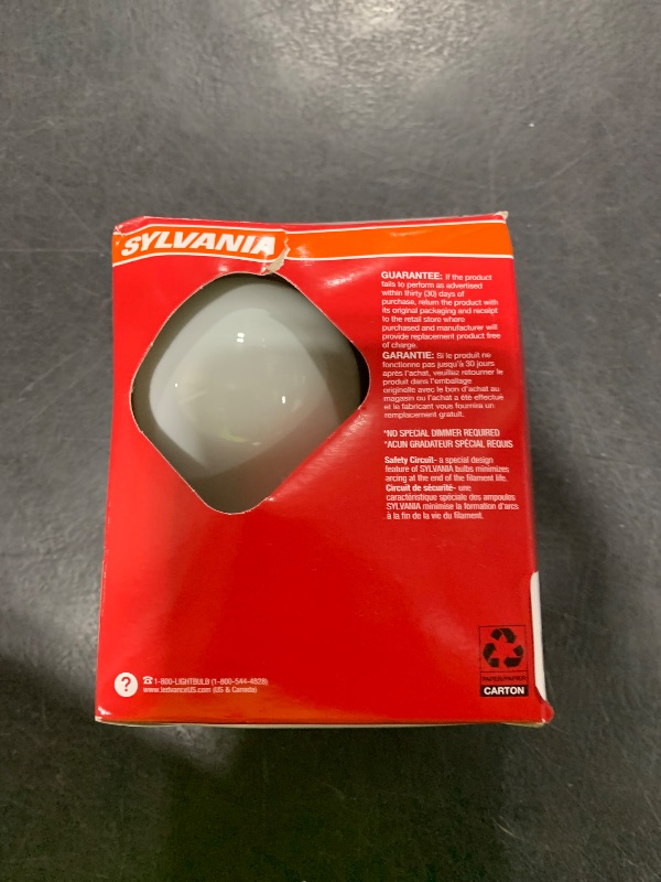 Photo 1 of SYLVANIA Incandescent Light Bulb, 25W A19, Dimmable, Medium Base, 160 Lumens, 2850K, Soft White - 2 Count(Pack of 1)(10562)