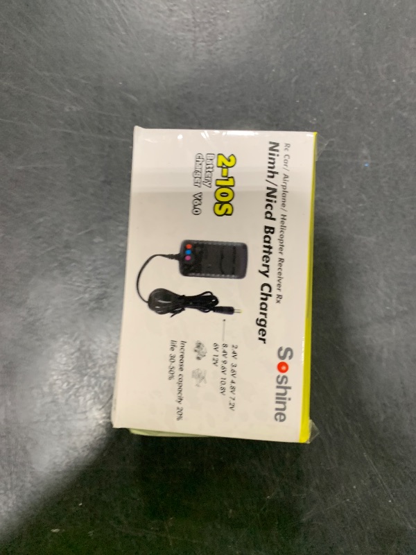 Photo 1 of RC Battery Charger for T-raxxas Smart NiMH/NiCd Battery Charger for 4.8V 7.2V 8.4V 9.6V Battery, RC Charger for 2.4V-12V NiMH/NiCD Battery Pack