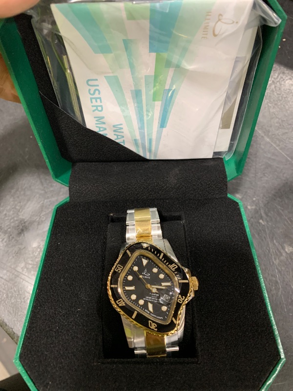 Photo 1 of ILLIMITE Melting Automatic Watches for Men Japanese Miyota 8215 Self-Winding Mechanical Movement Women Watch Waterproof Stainless Steel Art Surrealist Wrist Watches Pea001