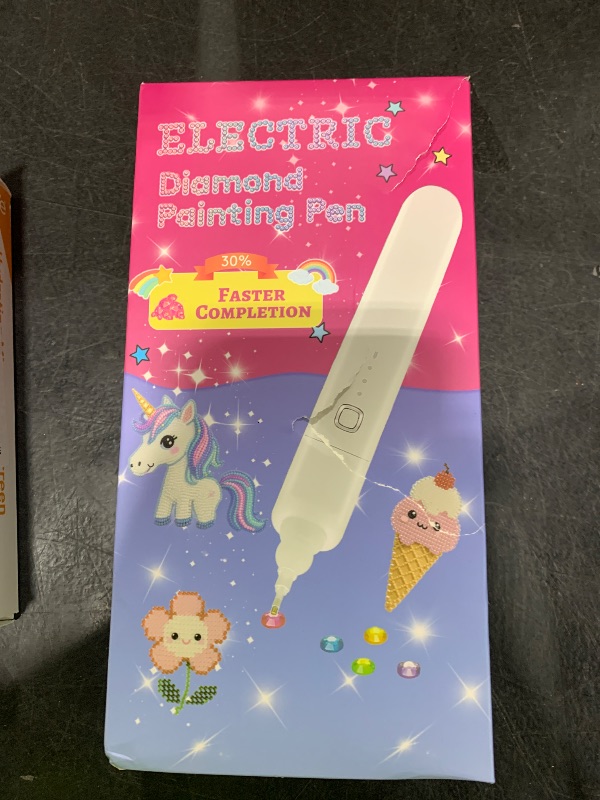 Photo 1 of Electric Diamond Painting Pen-No Wax Needed, Cordless Diamond Art Vacuum Pen, Diamond Painting Tools with Adjustable Suction Mode