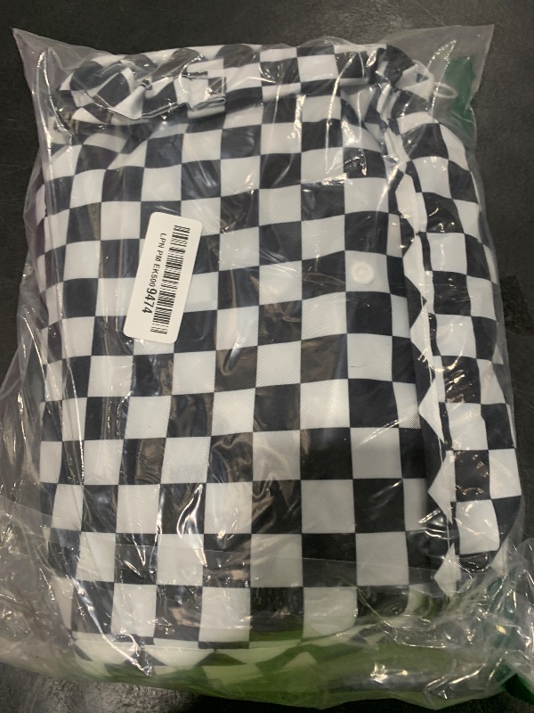 Photo 1 of 8 Set Packing Cubes for Suitcases,Packing Cubes with Shoe Bag, Cosmetics Bag, Clothing Bag, Accessories Bags Packing Cubes for Travel Luggage Organizer Women Men(Black White Checkered)