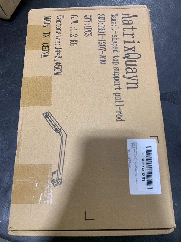 Photo 1 of AatrixQuayn Shower Glass Support Bar, Both Sides Available, Frameless Bathroom Glass Clamp L Shape Panel Bracket, No Drill?Fixed Shower Panel to Wall (BRUSE)