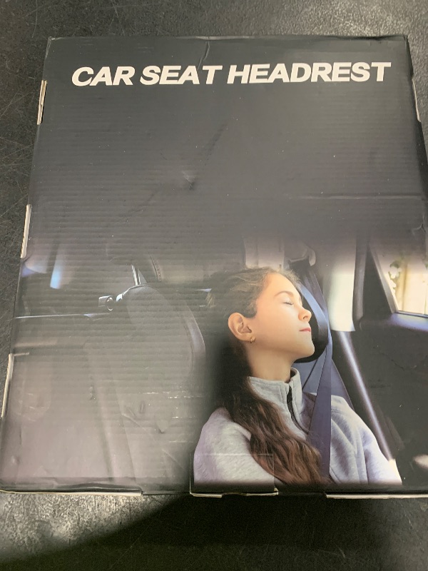 Photo 1 of zorunowa Car Headrest Pillow,Thickened Memory Foam Road Pal Headrest,Neck Support Pillow,180° Adjustable Car Headrest,Travel Car Sleeping,Suitable for Kids and Adults