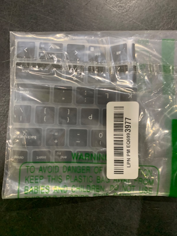Photo 1 of Keyboard Cover for 15.6" Dell Inspiron 15 3510 3511 3515 3525 3530 3535 5510 5515 5518 7510, Dell Vostro 15 3510 3520 3530 5510 5515 15.6, Latitude 3520, Inspiron 16 7610 16" (Not Fit Dell G5 G15)