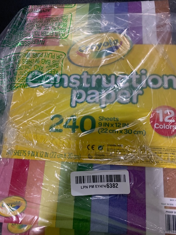 Photo 1 of Crayola Construction Paper - 480ct (2pck), Bulk Back to School Essentials For Kids, Teacher Classroom Must Have, Art Paper, Arts & Crafts Supplies
