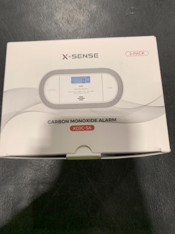 Photo 1 of X-Sense Plug-in Carbon Monoxide Detector with AAA Battery Backup, XC0C-SA, 2-Pack