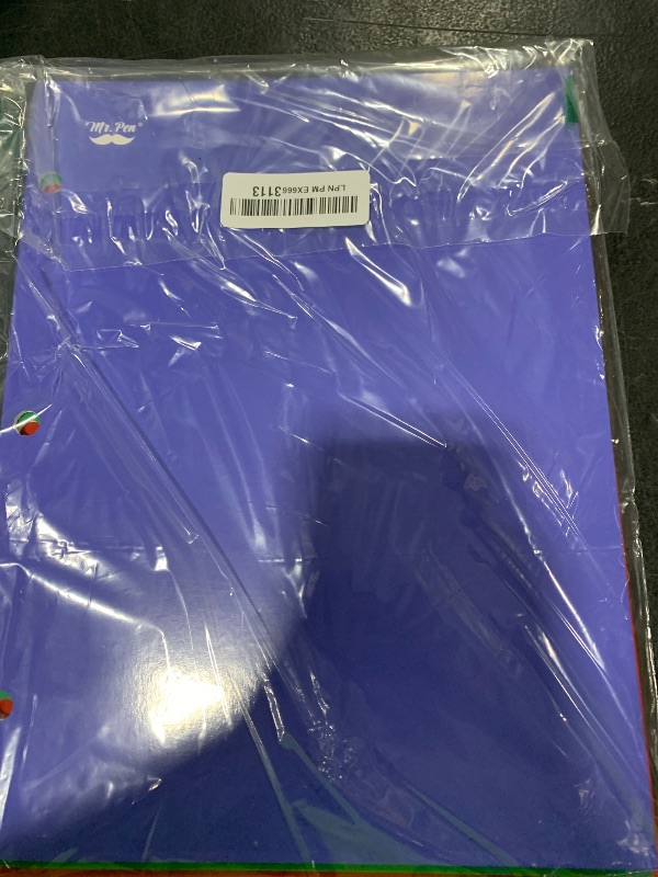 Photo 1 of Mr. Pen- 4 Pocket Folders, 4 Pack, Vibrant Colors, 3 Hole Punched, School Folders with Pockets for 3 Ring Binder, Back to School Supplies