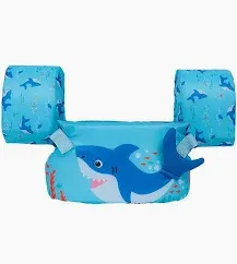 Photo 1 of Puddle Jumper Fabric Kids Swim Flotation Vest with Armbands, 33-55lbs (15-25kg) Weight Capacity
