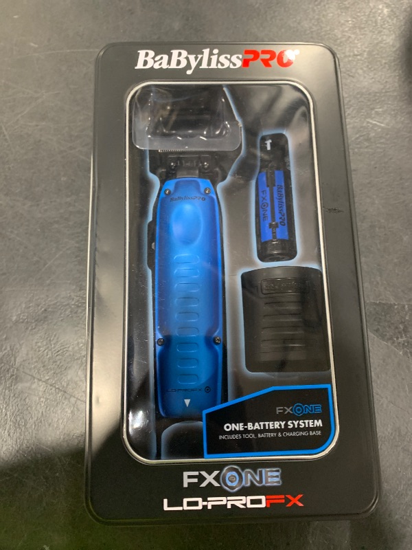 Photo 1 of BaBylissPRO® FXONE LO-PROFX Limited Edition Black & Blue Trimmer