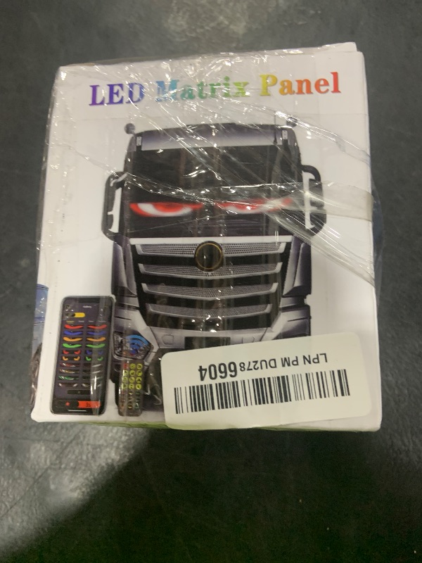 Photo 1 of 2PCS Devil Eyes Light for Cars, 23.6x4.72in LED Eyes for Car Windshield, Ojos led para carro Programmable Flexible LED Panel, Remote APP Control for Led Sign for Car Trucks SUVs