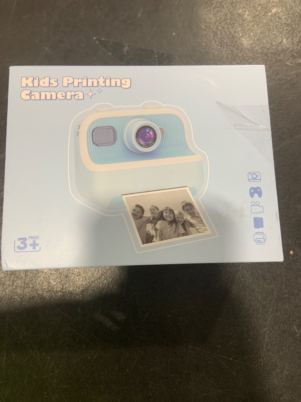 Photo 1 of Instant Print Camera for Kids, Christmas Birthday Gifts for Girls Boys, Kids Camera Instant Print with Dual Camera 1080P Digital Camera Toys for 4 5 6 7 8 9 10 Year Old Girl with 32GB SD Card-Purple