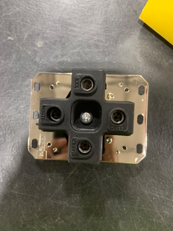 Photo 1 of Hubbell HBL9450A Straight Blade Device Receptacle, RTP, Industrial Grade, 3-Pole 4-Wire Grounding, 50A 125/250V, 14-50R
