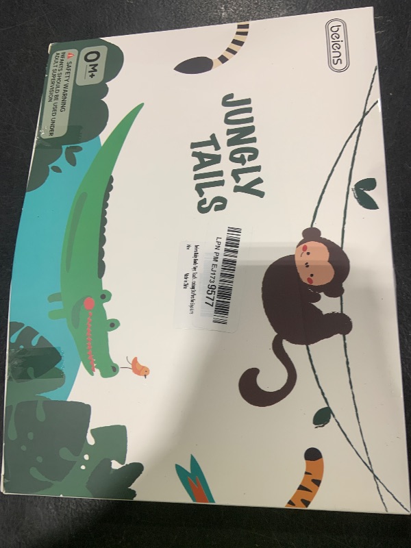 Photo 1 of beiens Baby Books Toys, Touch and Feel Crinkle Cloth Book for Infant Baby 0-3-6-12-18 Months, Early Development Interactive Stroller Soft Toys, Newborn Gifts for Boys Girls