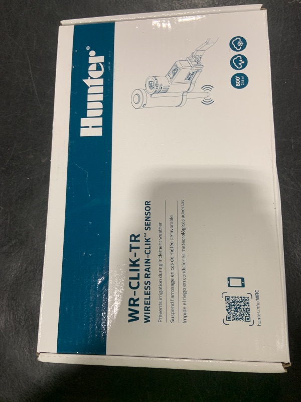 Photo 1 of SPW Hunter WRCLIK-TR WRFCLIK-TR Replacement Transmitter Only - WRCLIKTR Rain Freeze Sensor (Read Bullet Points and descrption to See if This is Correct for You), greywhite
