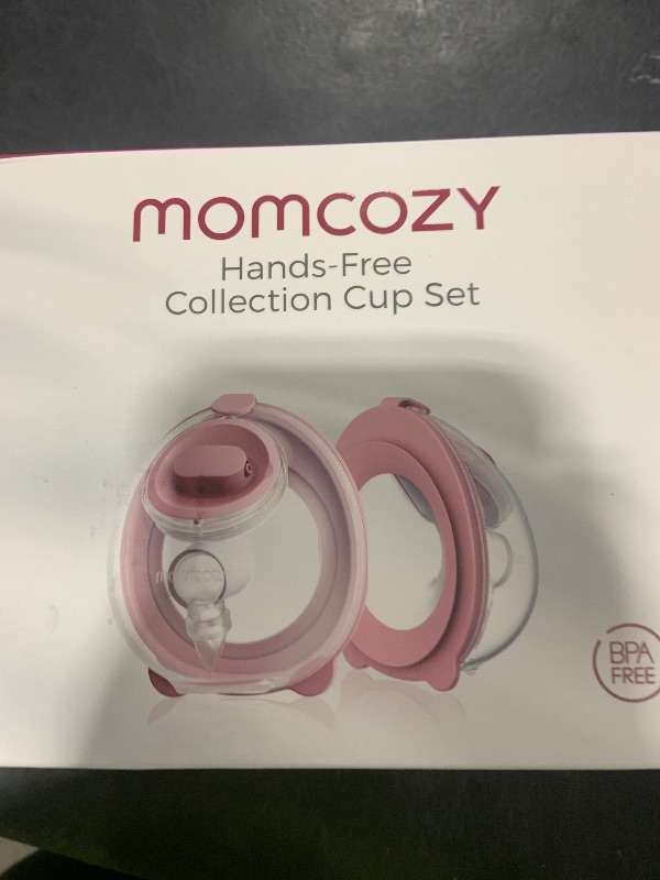 Photo 1 of Momcozy Original V1 Pro/V2 Pro Breast Pump Replacement Accessories,Milk Collection Cups Only for Momcozy V1 Pro/V2 Pro, 2 Pack (Transparent, Full CupSet)