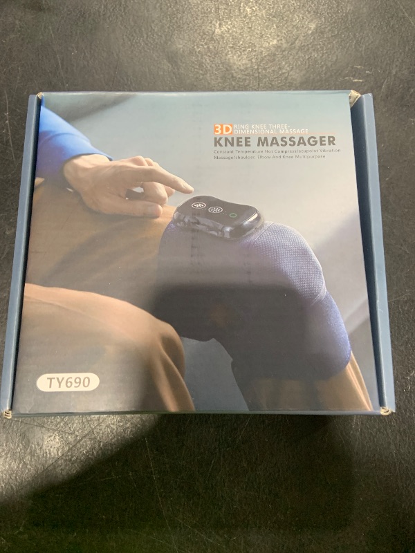 Photo 1 of ANSGEC Heating Knee Massager, Knee Shoulder Elbow 3-in-1 Heating Vibration Massager,Relieve Joint Pain and Pressure, Suitable for Office, Study