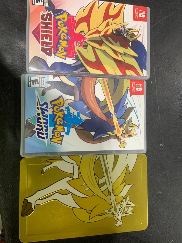 Photo 1 of Pokemon Sword and Pokemon Shield Double Pack - Nintendo Switch Double Pack Edition
