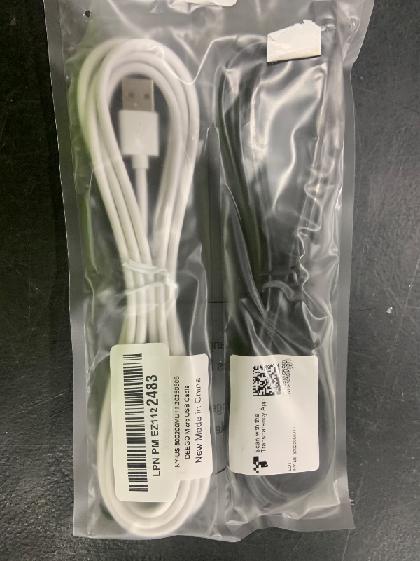 Photo 1 of Micro USB Cable,2Pack Extra Long Android Charger Cable 10Ft 6Ft, EnduringFast Phone Charger Cord Android USB Charging Cable Fit for Samsung Galaxy S7 S6 S7 Edge S5,Note 5 4,LG G4,HTC,PS4,Camera,MP3