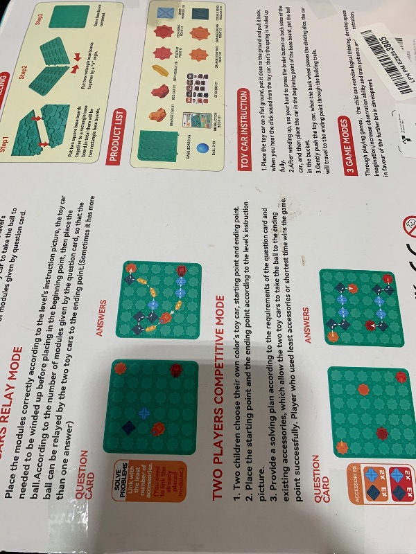 Photo 1 of STEM Logic Road Builder Toys: Board Games Toys for 5 Year Old Kids Montessori Brain Teaser Puzzles Educational Learning Activities Toy for Kid Ages 3 4 6-8 12 Boys Girls Gifts (Blue, 50PCS)LPNPMEZ8263805
