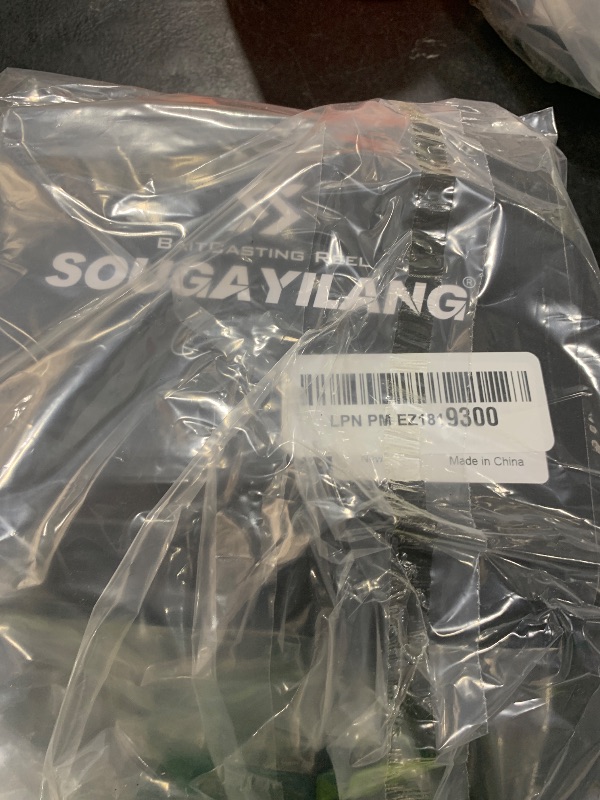Photo 1 of Sougayilang Baitcaster Fishing Reel, 400 Size with 35lbs Max Drag 6.3:1 Gear Ratio, Low Profile Casting Reel for Musky- Left Handed