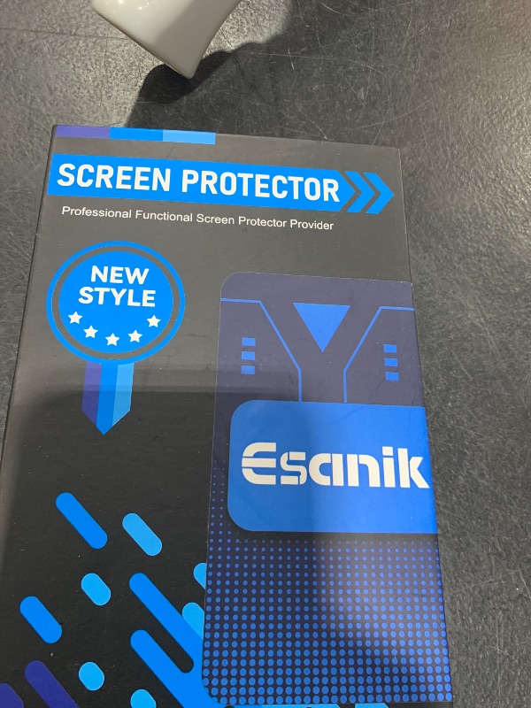 Photo 1 of Esanik [2+2 Pack for iPhone 16 Privacy Screen Protector – Anti-Spy Tempered Glass & Camera Lens Cover, Military-Grade 9H Hardness, Anti-Scratch, Flawless Fit Tray
