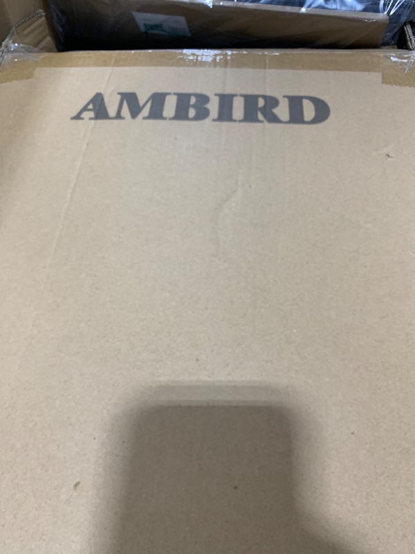 Photo 1 of AMBIRD Wooden Step Stool, Two Step Stools Toddler 300 lbs Capacity with Safety Non-Slip Pads and Handles, Bamboo Step Stool for Bathroom, Kitchen Dual Height Step Stools for Kids (Natural)