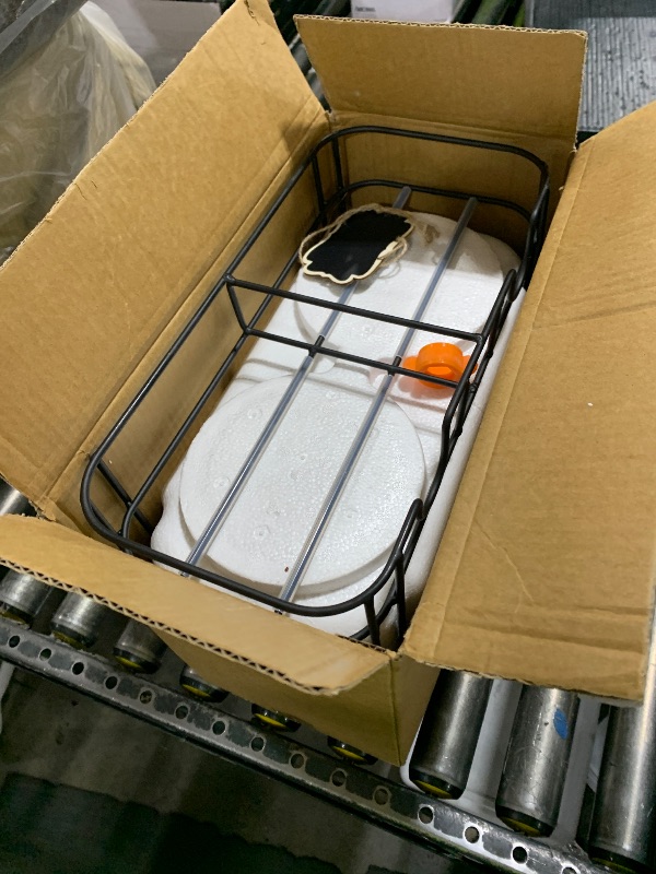 Photo 1 of 1 Gallon Glass Drink Dispensers For Parties 2PACK.Beverage Dispenser,Glass Drink Dispenser With Stand And Stainless Steel Spigot