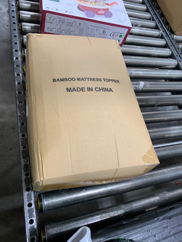Photo 1 of LIANLAM Bambu Mattress Topper Queen,1200 GSM Cooling Mattress Pad,2In Extra Thick Pillow Top (60"x80")