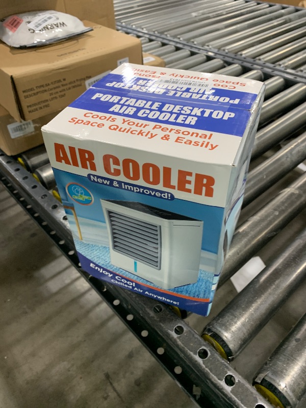 Photo 1 of Portable Air Conditioners, USB Personal Mini Air Conditioner with 3-Speed, Evaporative Air Cooler 