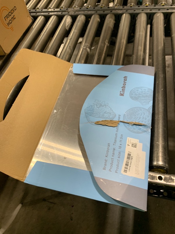 Photo 1 of 100% Pure Titanium Cutting Board - Cutting Boards for Kitchen, Dishwasher Safe Double-Sided Titanium Board for Home Kitchen Outdoor Camping Christmas Holiday Gifts for Women Wife (18 x 12 inches)